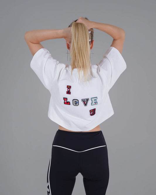 Chic Letter Symphony T Shirt